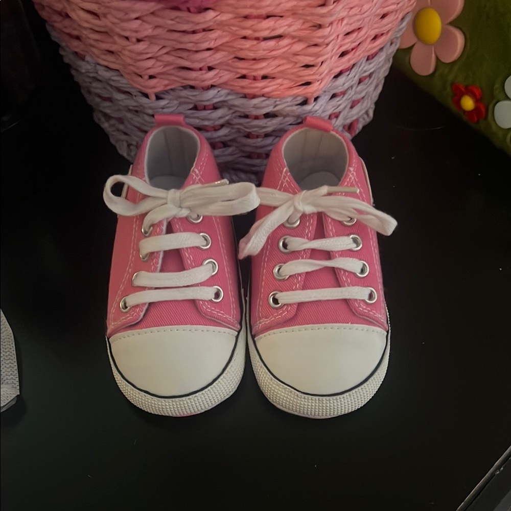 Pink Kids Sneakers
